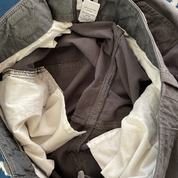 Gap 34x30 Gray Mens Lightly Striped Casual Pants 100% Cotton - Picture 6 of 13